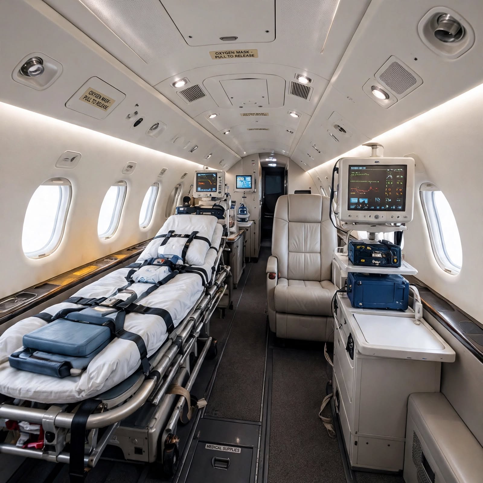 Air Ambulance Interior