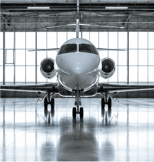 Aircraft in Hangar