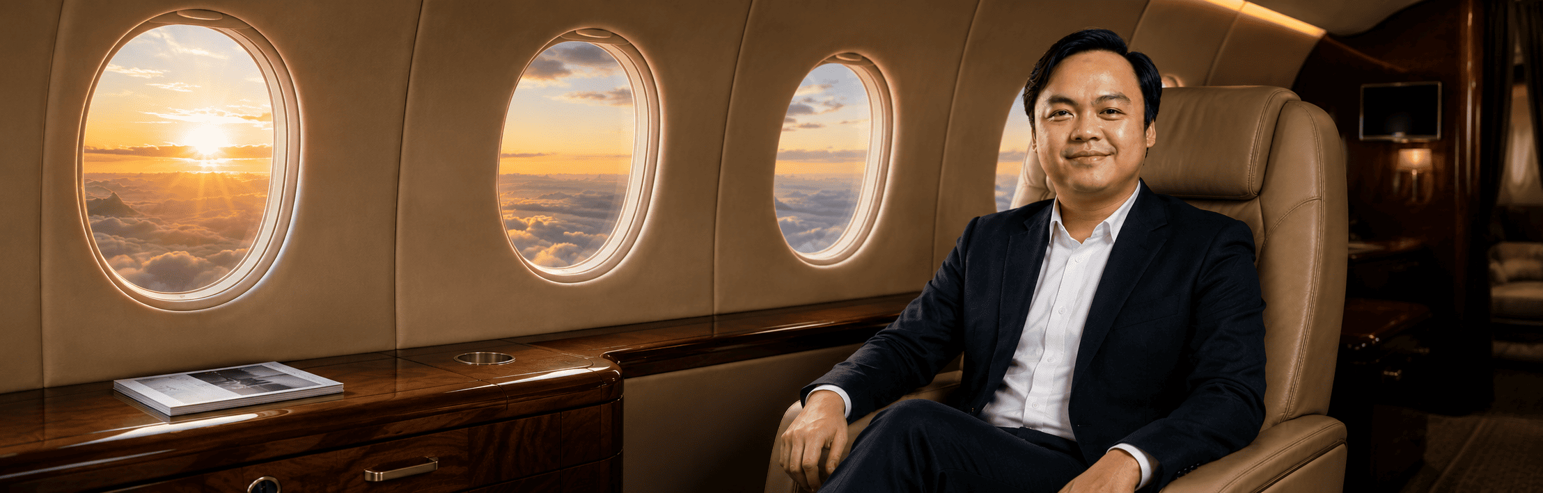 Private Jet Passenger